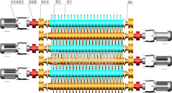 煤料滚轴筛 煤料滚轴筛